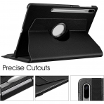 Fintie Samsung Galaxy Tab S8 Plus Standl Klf (12.4 in)-Black