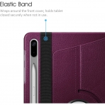 Fintie Samsung Galaxy Tab S8 Plus Standl Klf (12.4 in)-Purple
