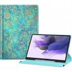 Fintie Samsung Galaxy Tab S8 Plus Standl Klf (12.4 in)-Z-Shades of Blue