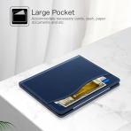 Fintie Folio Kalem Blmeli iPad Pro Klf (13 in)-Navy