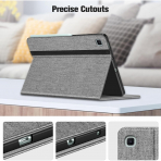 Fintie Folio Galaxy Tab S6 Lite Klf (10.4 in)-Grey