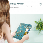 Fintie Apple iPad Pro M4 Kalem Blmeli Klf (11 in)-Blossom