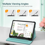 Fintie Apple iPad Pro M4 Kalem Blmeli Klf (11 in)-Blossom
