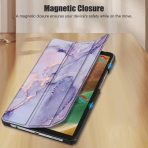 Fintie Galaxy Tab A9 Standl Klf-Lilac Marble 