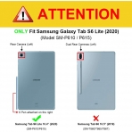 Fintie Galaxy Tab S6 Lite Klavyeli Klf (10.4 in)-Grey