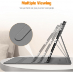 Fintie Samsung Galaxy Tab S10 Plus Standl Klf-Gray