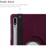 Fintie Galaxy Tab S7 Kickstand Klf (11 in)-Purple