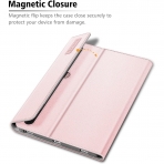 Fintie Galaxy Tab S7 FE Business Standl Klf (12.4 in)-Rose Gold