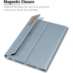 Fintie Galaxy Tab S7 FE Business Standl Klf (12.4 in)-Blue