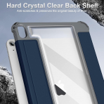 Fintie Hybrid Rugged iPad Air M2 Klf (11 in)-Navy