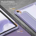 Fintie Hybrid Rugged iPad Air M2 Klf (11 in)-Lilac Purple