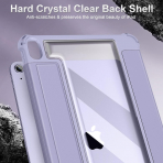 Fintie Hybrid Rugged iPad Air M2 Klf (11 in)-Lilac Purple