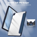 Fintie Hybrid Serisi Galaxy Tab A9 Plus Klf-Navy