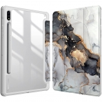 Fintie nce Samsung Galaxy Tab S8 Klf-Z- Cloudy Marble