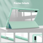 Fintie nce Samsung Galaxy Tab S8 Klf-Z- Emerald Marble