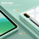 Fintie nce Samsung Galaxy Tab S8 Klf-Z- Emerald Marble