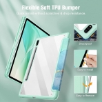 Fintie nce Samsung Galaxy Tab S8 Klf-Z- Emerald Marble