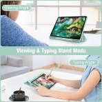 Fintie nce Samsung Galaxy Tab S8 Klf-Z- Emerald Marble