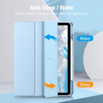 Fintie Hybrid iPad Air Klf (13 in)-Sky Blue