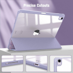 Fintie Hybrid iPad Air Klf (13 in)-Lilac Marble 