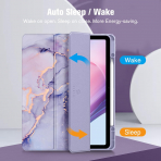 Fintie Hybrid iPad Air Klf (13 in)-Lilac Marble 