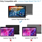Fintie Lenovo Yoga Smart Tab nce Klf (10.1 in)-Z-Shades of Bule