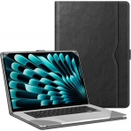 Fintie nce MacBook Air Deri Klf(15 in)-Black