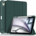 Fintie Kalem Blmeli iPad Air 6.Nesil Klf (11 in)-Midnight Green