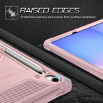 Fintie Kickstandl Galaxy Tab S9 FE Klf -Rose Gold