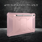 Fintie Kickstandl Galaxy Tab S9 FE Klf -Rose Gold