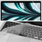 Fintie MacBook Air effaf Kapakl Klf (13.6 in)(2022)-Crystal Clear