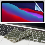 Fintie MacBook Pro effaf Kapakl Klf (13 in)(2022)-Frost Midnight Green