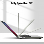 Fintie MacBook Pro effaf Kapakl Klf (13 in)(2022)-Frost Midnight Green