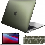 Fintie MacBook Pro effaf Kapakl Klf (13 in)(2022)-Frost Midnight Green