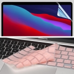 Fintie MacBook Pro effaf Kapakl Klf (13 in)(2022)-Frost Pink