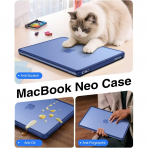 Fintie MacBook Neo Laptop K�l�f�-Indigo