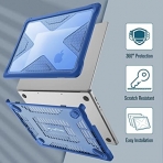 Fintie MacBook Pro Koruyucu Sert Kapakl Klf (14 in)-Blue