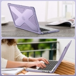 Fintie MacBook Pro Koruyucu Sert Kapakl Klf (14 in)-Lilac
