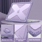 Fintie MacBook Pro Koruyucu Sert Kapakl Klf (14 in)-Lilac