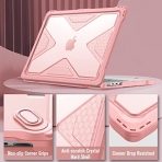 Fintie MacBook Pro Koruyucu Sert Kapakl Klf (14 in)-Rose Gold