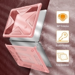 Fintie MacBook Air Koruyucu Klf (13.3 in)(M1)-Pink