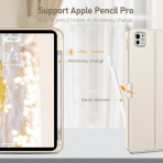 Fintie Apple iPad Pro M4 Klavyeli Klf (11 in)-Starlight