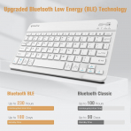 Fintie Apple iPad Pro M4 Klavyeli Klf (11 in)-Starlight