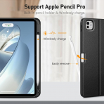 Fintie Apple iPad Pro M4 Klavyeli Klf (11 in)-Black