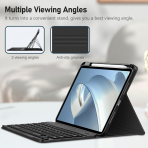 Fintie Apple iPad Pro M4 Klavyeli Klf (11 in)-Black