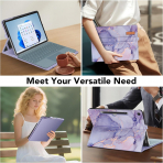 Fintie Microsoft Surface Pro 12 Klf -Lilac Marble 