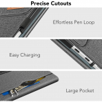 Fintie Microsoft Surface Pro 12 Klf -Gray