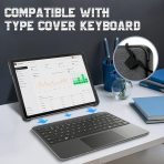 Fintie Microsoft Surface Pro 12 Darbeye Dayankl Klf -Transparent 