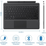 Fintie Microsoft Surface Pro 9/8/X Bluetooth Klavye(13 in)