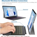 Fintie Microsoft Surface Pro 9/8/X Bluetooth Klavye(13 in)